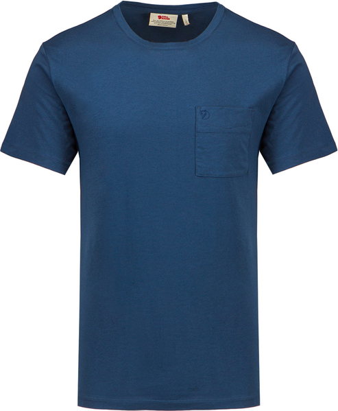 Niebieski t-shirt Fjällräven