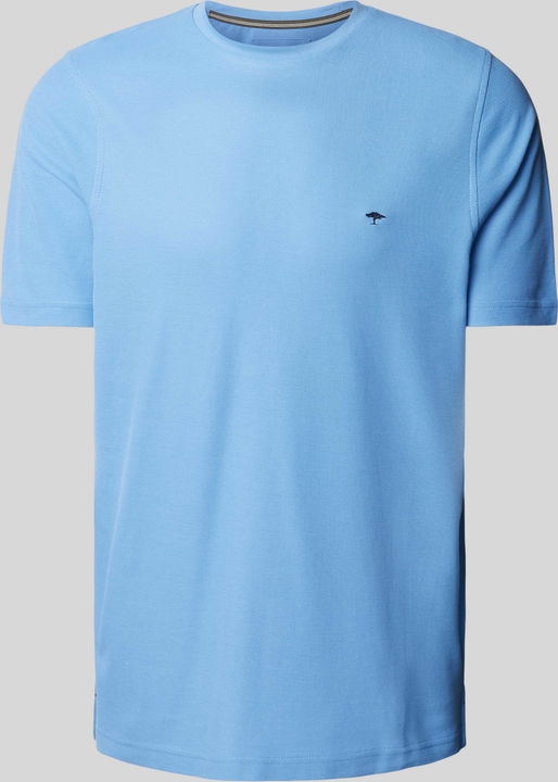 Niebieski t-shirt Fynch Hatton w stylu casual