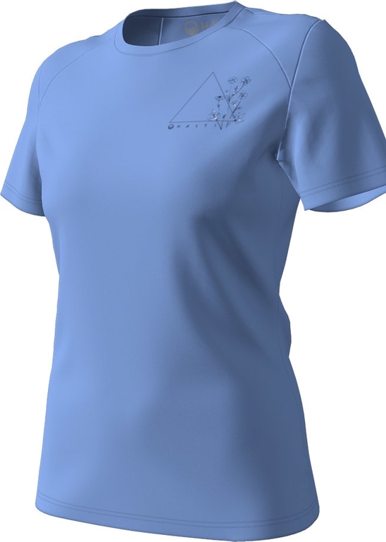 Niebieski t-shirt Halti z krótkim rękawem