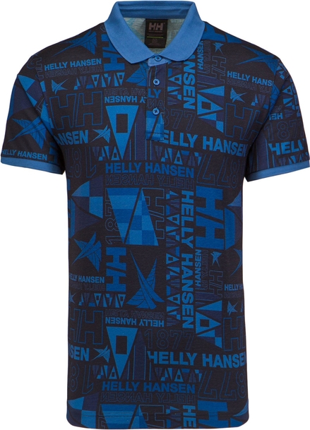 Niebieski t-shirt Helly Hansen w stylu klasycznym