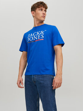 Niebieski t-shirt Jack & Jones