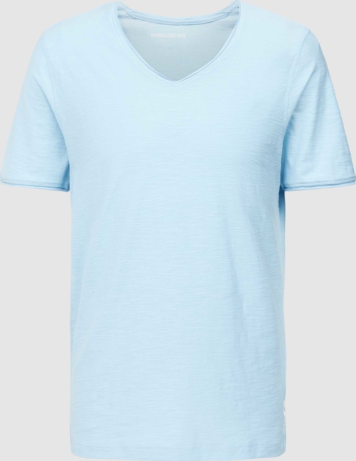 Niebieski t-shirt McNeal w stylu casual
