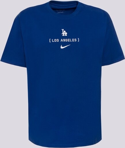 Niebieski t-shirt Nike w street stylu