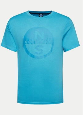 Niebieski t-shirt North Sails z krótkim rękawem