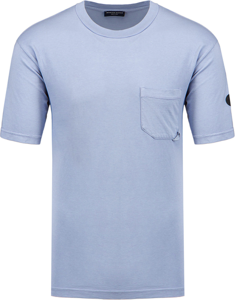 Niebieski t-shirt North Sails z krótkim rękawem z bawełny