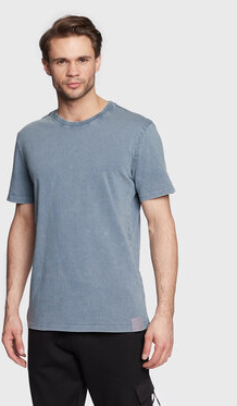 Niebieski t-shirt Outhorn w stylu casual