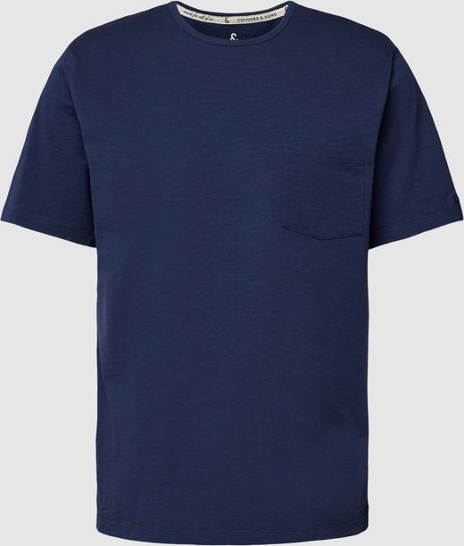 Niebieski t-shirt Peek&Cloppenburg