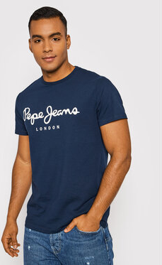 Niebieski t-shirt Pepe Jeans