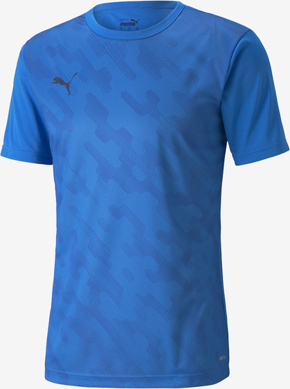 Niebieski t-shirt Puma w sportowym stylu