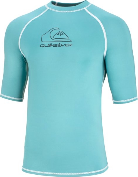 Niebieski t-shirt Quiksilver w sportowym stylu