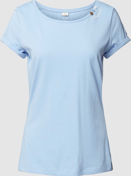 Niebieski t-shirt Ragwear z bawełny