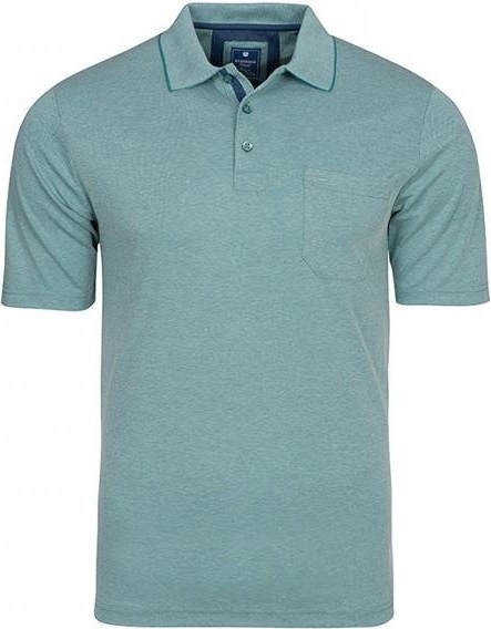 Niebieski t-shirt Redmond z krótkim rękawem w stylu casual