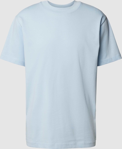 Niebieski t-shirt Selected Homme z bawełny w stylu casual