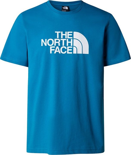 Niebieski t-shirt The North Face z krótkim rękawem