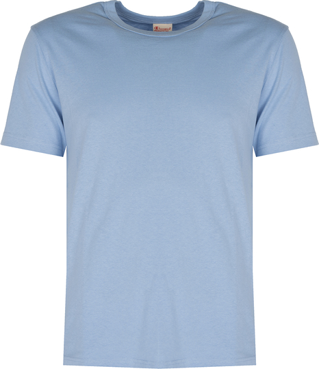Niebieski t-shirt ubierzsie.com z krótkim rękawem