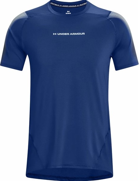 Niebieski t-shirt Under Armour w sportowym stylu