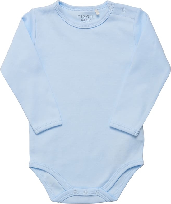 Niebieskie body niemowlęce Fixoni dla chłopców