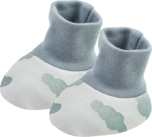 Niebieskie buciki niemowlęce 5.10.15 na rzepy dla chłopców