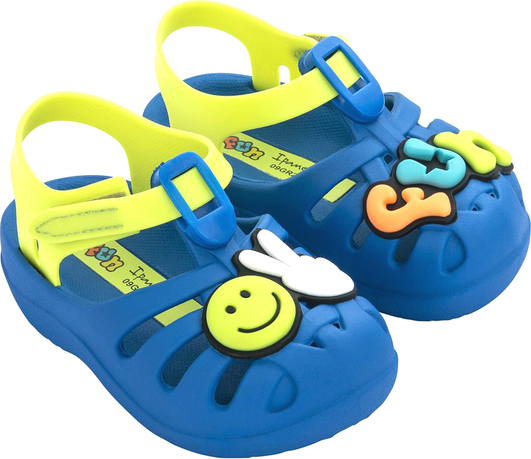 Niebieskie buty dziecięce letnie Ipanema na rzepy