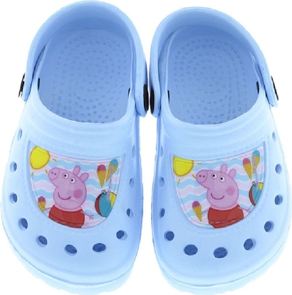 Niebieskie buty dziecięce letnie Peppa dla chłopców