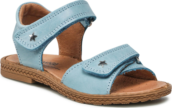 Niebieskie buty dziecięce letnie Primigi na rzepy ze skóry