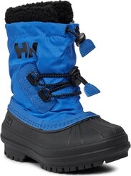 Niebieskie buty dziecięce zimowe Helly Hansen dla chłopców sznurowane