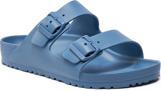 Niebieskie buty letnie męskie Birkenstock w stylu casual