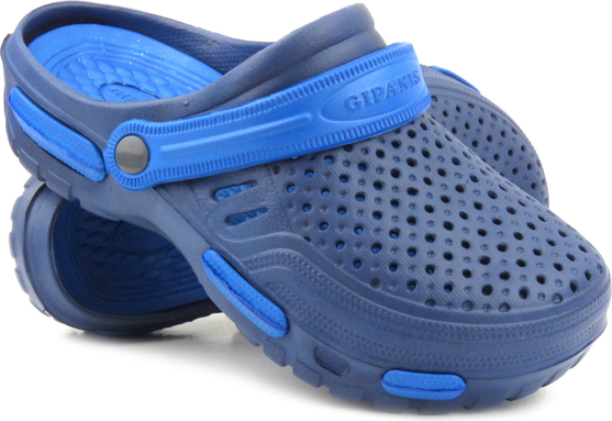 Niebieskie buty letnie męskie Gipanis