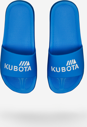 Niebieskie buty letnie męskie Kubota w sportowym stylu
