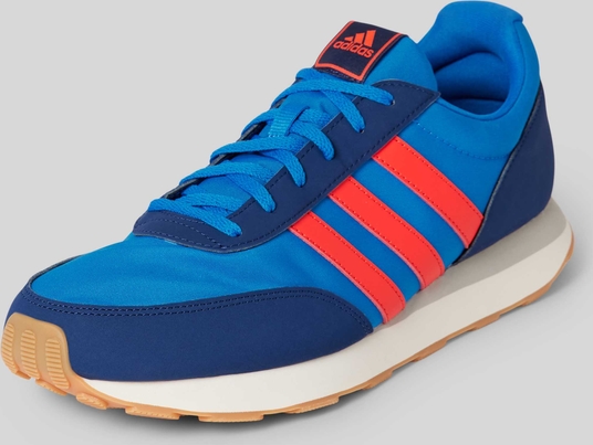 Niebieskie buty sportowe Adidas Sportswear w sportowym stylu sznurowane