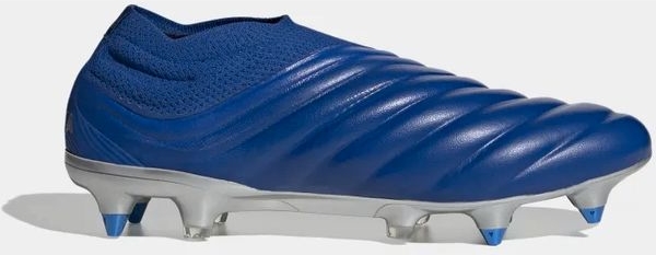 Niebieskie buty sportowe Adidas w sportowym stylu