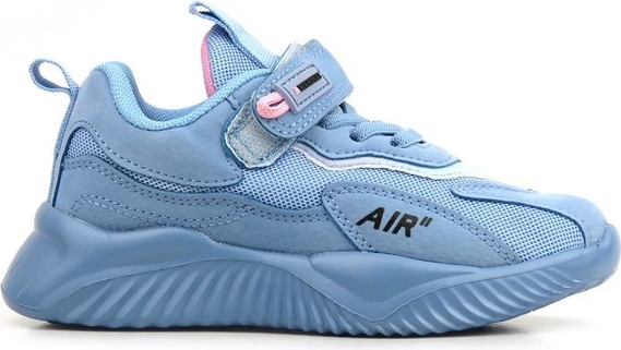 Niebieskie buty sportowe dziecięce American Club dla dziewczynek