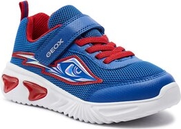 Niebieskie buty sportowe dziecięce Geox dla chłopców