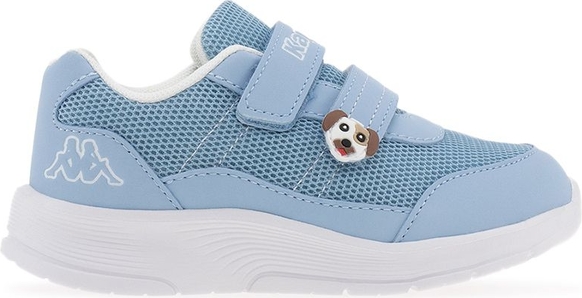Niebieskie buty sportowe dziecięce Kappa na rzepy