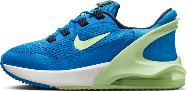 Niebieskie buty sportowe dziecięce Nike air max 270 sznurowane