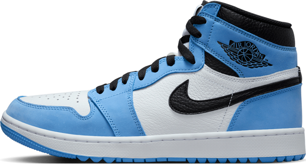 Niebieskie buty sportowe Jordan w sportowym stylu