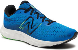Niebieskie buty sportowe New Balance sznurowane w sportowym stylu
