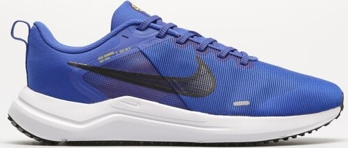 Niebieskie buty sportowe Nike sznurowane