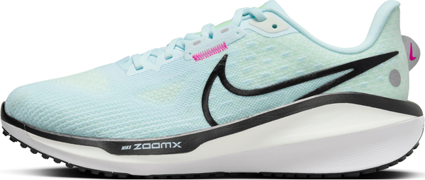 Niebieskie buty sportowe Nike sznurowane w sportowym stylu z płaską podeszwą