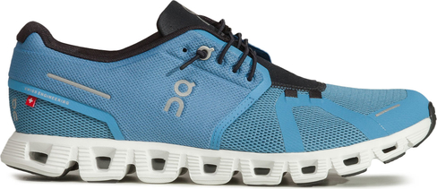 Niebieskie buty sportowe On Running sznurowane