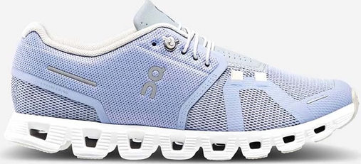 Niebieskie buty sportowe On-running w sportowym stylu z płaską podeszwą