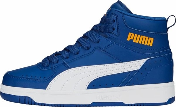 Niebieskie buty sportowe Puma sznurowane