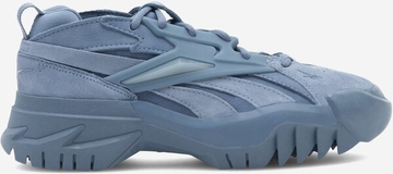 Niebieskie buty sportowe Reebok z płaską podeszwą w sportowym stylu