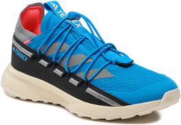 Niebieskie buty trekkingowe Adidas