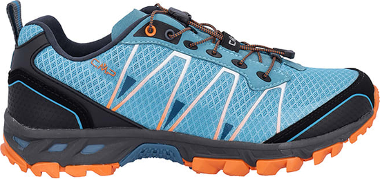 Niebieskie buty trekkingowe CMP sznurowane z tkaniny