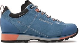 Niebieskie buty trekkingowe Dolomite z goretexu