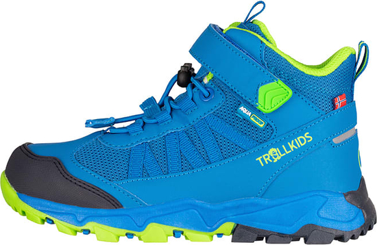 Niebieskie buty trekkingowe dziecięce Trollkids