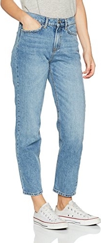 Niebieskie jeansy amazon.de w młodzieżowym stylu