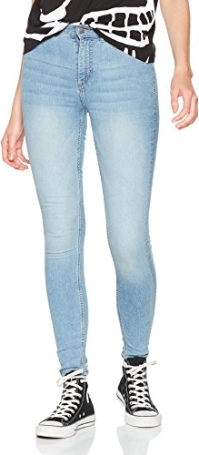 Niebieskie jeansy amazon.de w street stylu