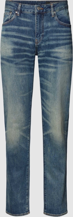 Niebieskie jeansy Armani Exchange w stylu casual
